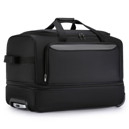 ผ้าออกซ์ฟอร์ดกระเป๋ารถเข็นการเดินทางแบบพับเก็บได้