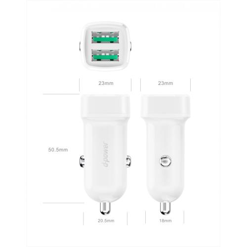 Recém -desenvolvido Carregador de porto dupla de 12W de 12W