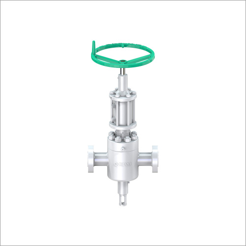Hand operated flat valve