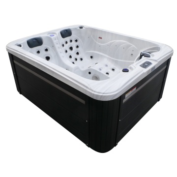 Acrylic massage spa tub for 3 person