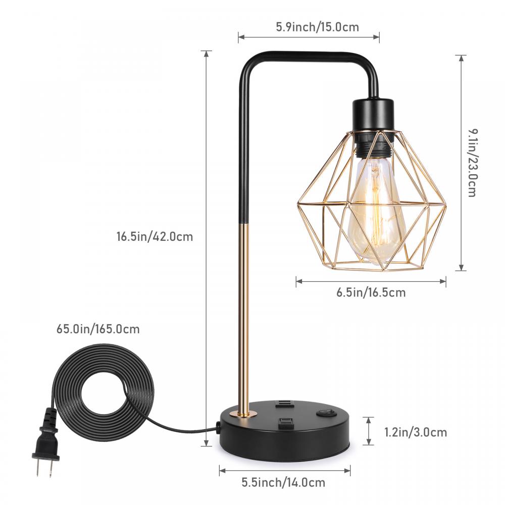 Industrial Table Lamp