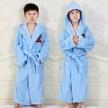Μπλε κουκούλα παιδιά μπουρνούζι