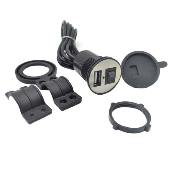 Universal 12-24V USB Charger Motorcycle Power Adapter Socket Usb Charger Waterproof Auto Charger Adapter For Mobilephone GPS New
