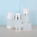 Customizable plastic airless lotion pump bottles