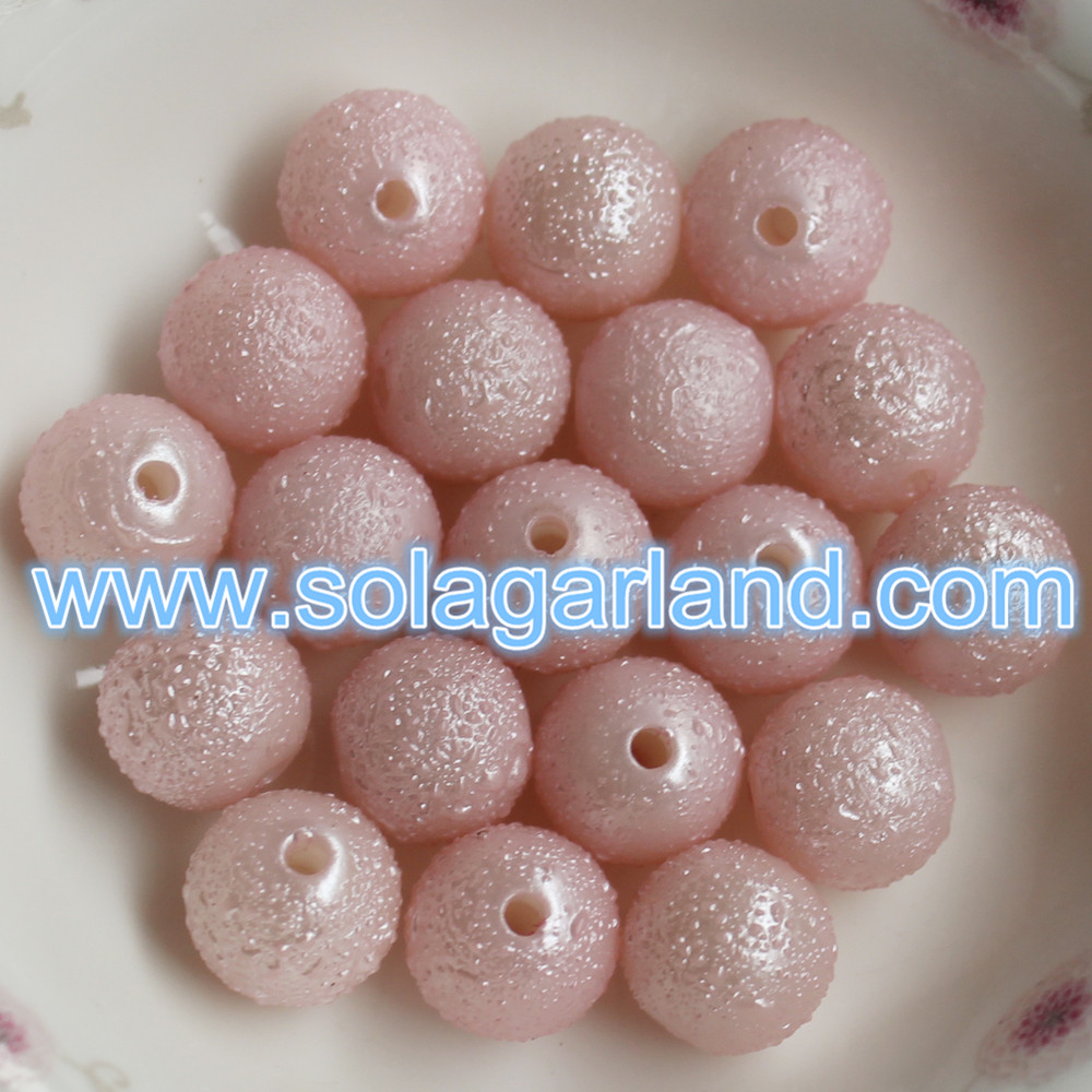  Pearl Round Gumball Beads 