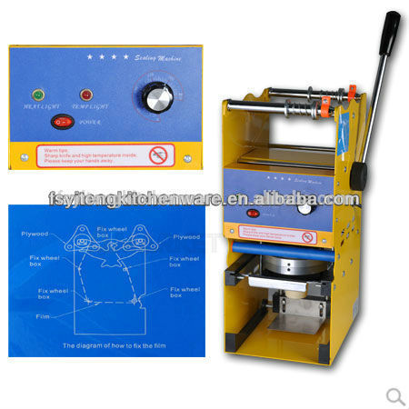 Mannual Bubble Milk Tea Cup Sealing Machine