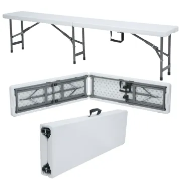 6FT Folding Camping Bench: Portable Garden Bench for Outdoors
