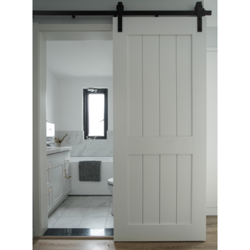 Wood Barn Door Interior barn door aluminum double sliding Supplier