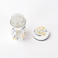 Mini Marbl Jar Spice Set Jar Candy Storage Containers untuk Kaca Kapur Kapur