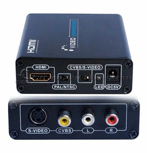 Fy1320 Hdmi To Av, S-video Digital Hdmi Ypbpr Converter Supports Hdmi 1080p Resolution