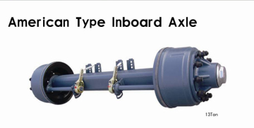 American Type Outboard Axle 13t Manufacturer