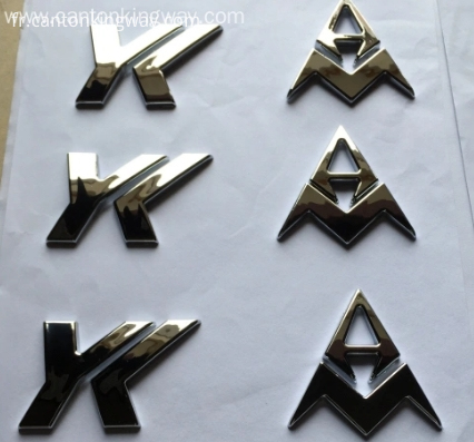 ABS Chrome Emblem & Company Logo Badge