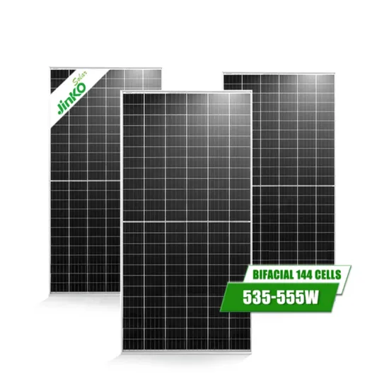 High-Power Factory Made Jinko Bifacial Solar Panels: 535W, 540W, 545W, 550W, 555W with Battery Solutions for Solar Energy Systems
