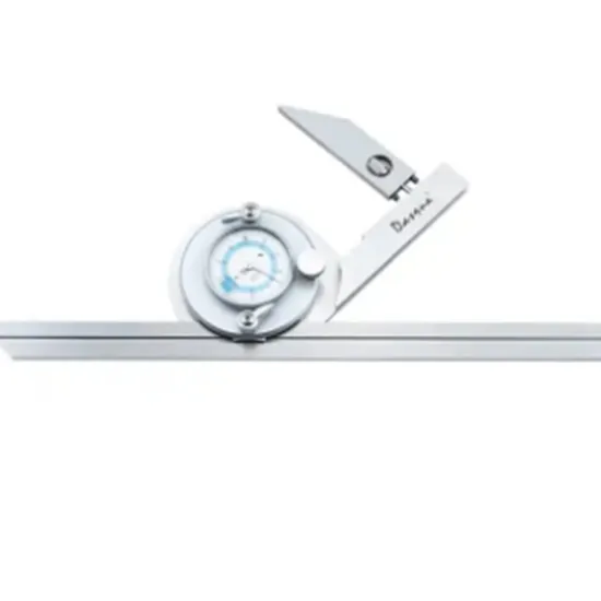 Dasqua Stainless Steel 360 Degree Dial Universal Bevel Protractor