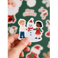 Pegatinas de etiqueta de regalo de Navidad