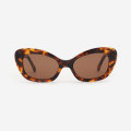 Squaure slightly cat eyed Acetate Women's Sunglasses