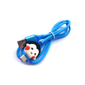 USB TYPE-C Silicone cable with customized cartoon icon