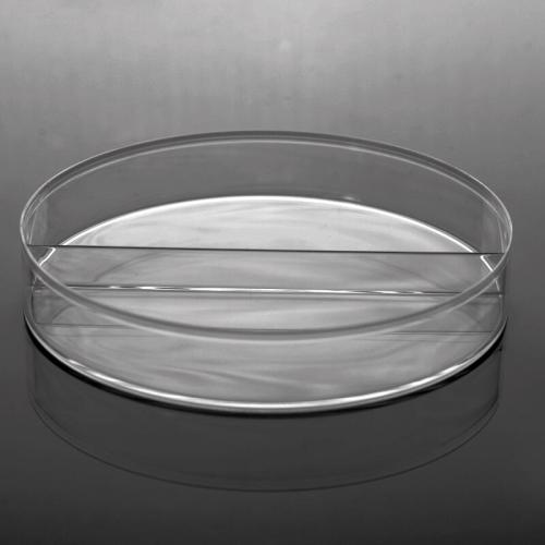 90 mm Petri Dish 2 διαμερίσματα