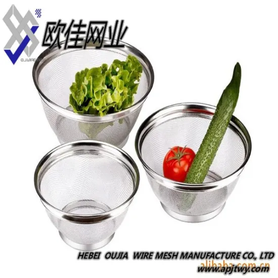 stainless steel kitchen basket