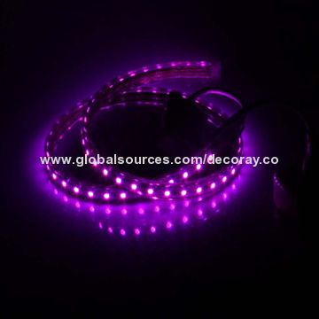 Pure white/warm white high voltage SMD flexible LED strip, SMD 3528,AC220V leads,lifespan:30,000hrs