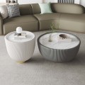 Nordic rock plate coffee table