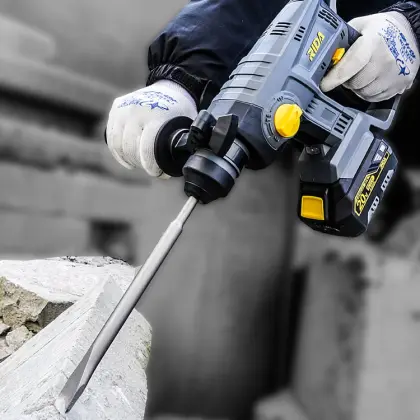 Professional 20-Volt Li-ion Rechargeable Heavy Duty Brushless Power Demolition Drills