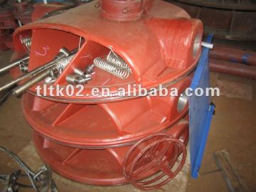 stainless steel double door check valves