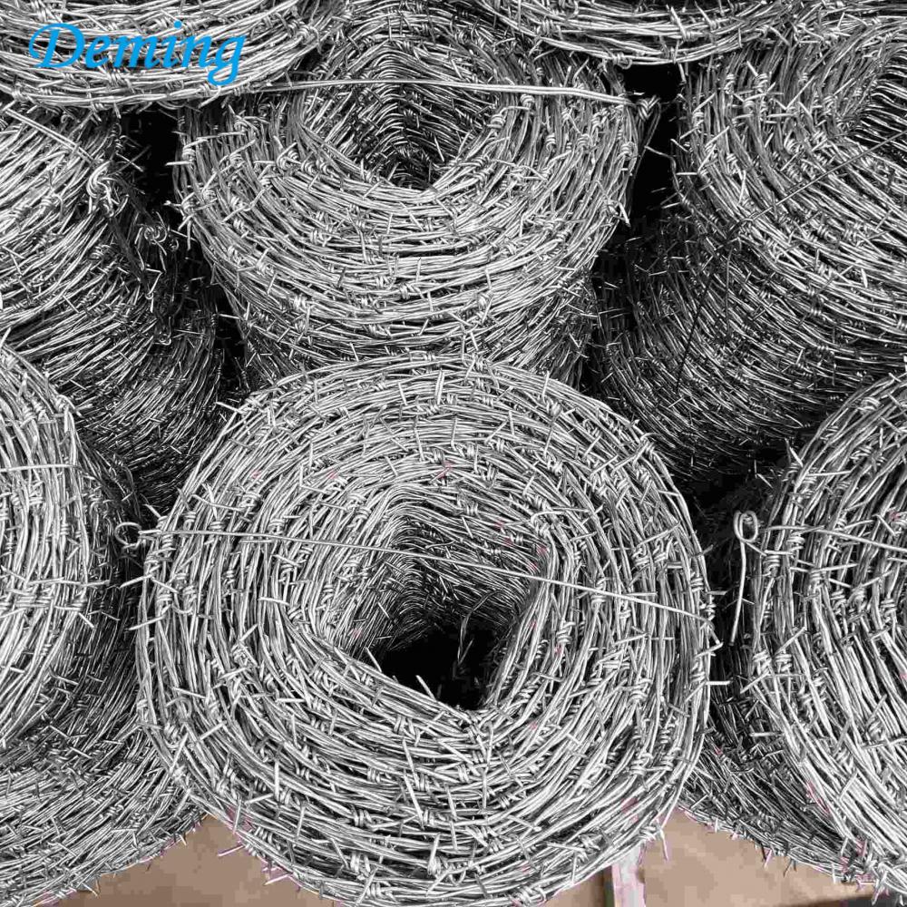 Factory Cheap Price Stainless Metal Galvanized Barbed Wire