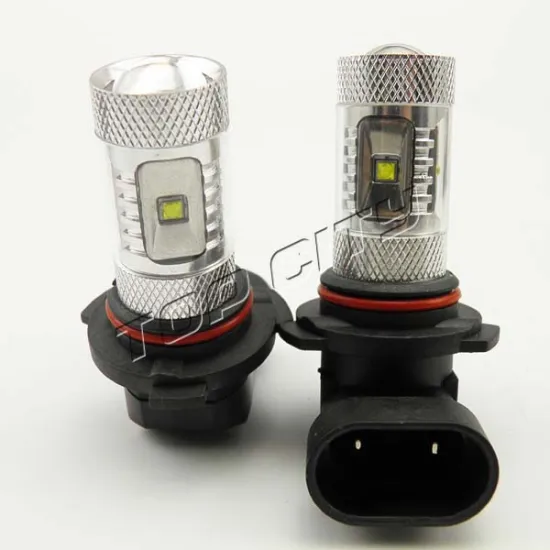 Fog lamp 9006 HB4 white led lighting bulbs 6000K 30W