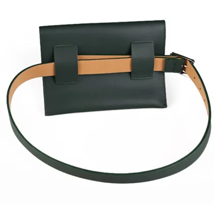 Lady Waterproof Pu Leather Waist Tool Bag