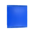 Blue PP Corrugate Box Folding Storage Bins