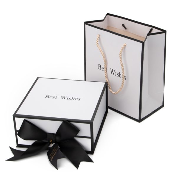 Custom Craft Gift Packaging Printed Shopping Bags