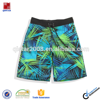 Quality Sublimation Surf Mens Shorts/ Polyester Spandex Swimming Trunks