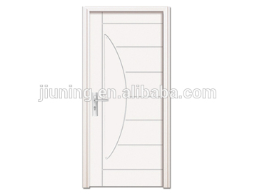 Cheap ! composite solid wood door white color modern design