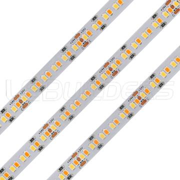 Tunable Bicolor CCT LED Strip Light 1800K-6500K 240LEDs/m 24V 95CRI 90CRI