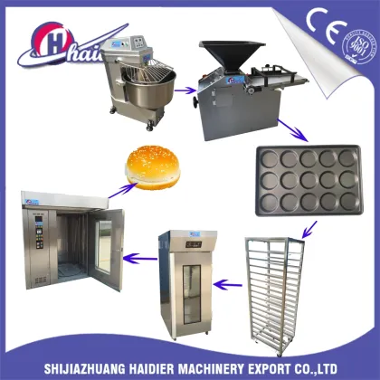 Toast Bread Making Machine with Whole Production Line Bakery Equipment