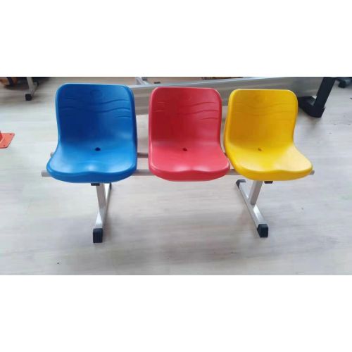 Movable outdoor stadium chair