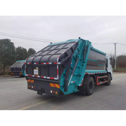 4x2 trash compactor compress rubbish bin collection trucks