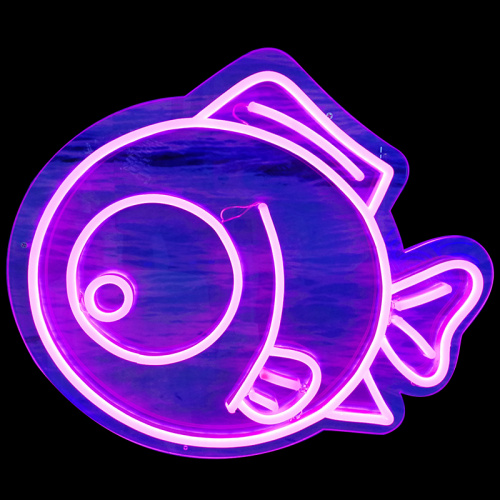 FISH LED LIGHTED NEON SIGNS