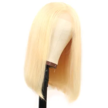 Supplies Wholesale Sale Straight Lace Front Unprocessed Raw Brazilian Bob Human Hair Wig