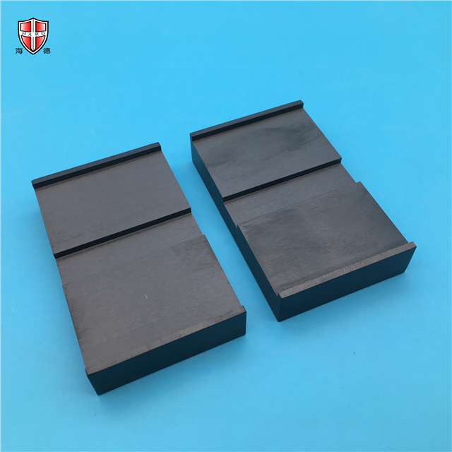 electronic custom silicon nitride ceramic stop rail guide