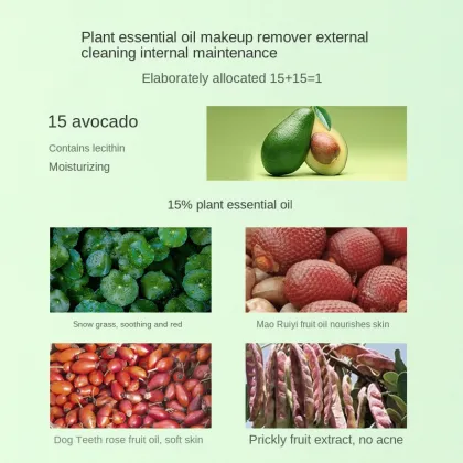 Custom Organic Cleansing Balm for Deep Facial Cleansing and Eye Cream