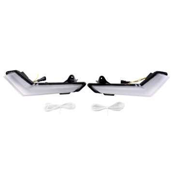 YongJin Car Lighting for Can Am Defender Front Signature Light with Yellow Flash Turn Signal