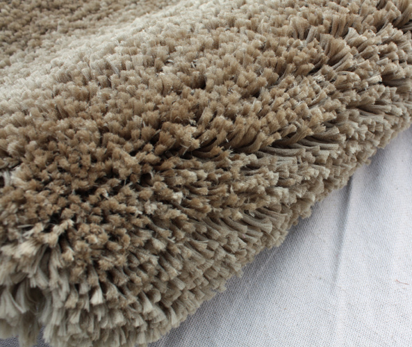 Soft Polyester Shaggy Rug Tube Color