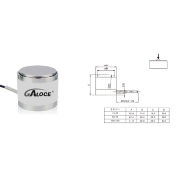 Célula de carga de compressão de equipamentos automotivos