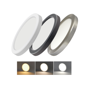 China Factory Sales: ETL Certified 7 Inch AC120V Slim LED Panel Light with 100%-10% Triac Dimming for Indoor Ceiling