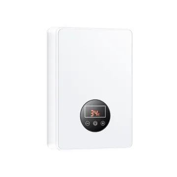 Touch Screen Mini Portable Smart Bathroom Hot Water Geyser