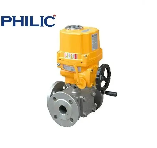 Electric Flange Ball Valve