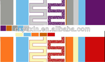 2014 XY 125 100% polyester printed embossed fabric