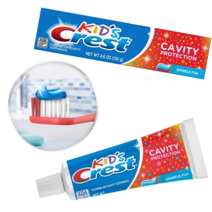 Crest Kids Sparkling Smiles Fluoride Toothpaste